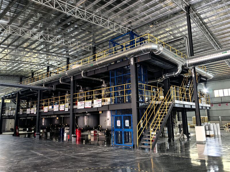 Guangzhou Baizhuang New Material Co., Ltd. manufacturer production line