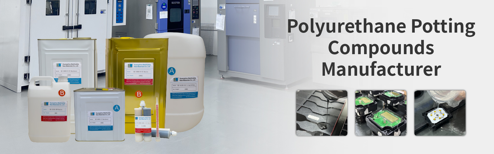 Kualitas senyawa pu pot pabrik